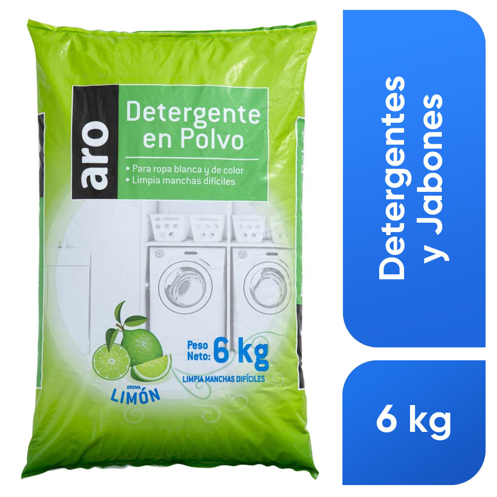 Detergente ARO Limón x6Kg