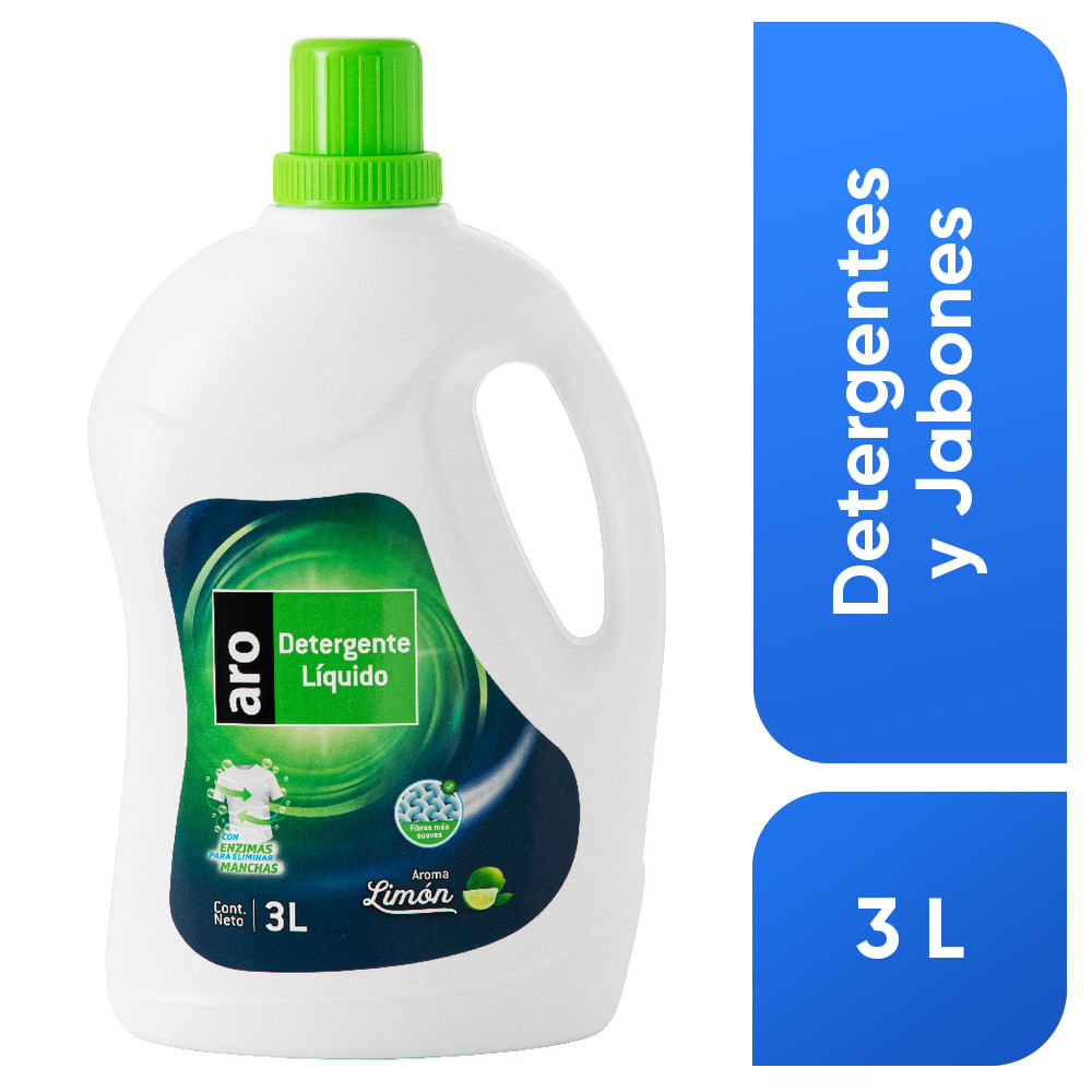 Detergente Líquido ARO Limón 3L