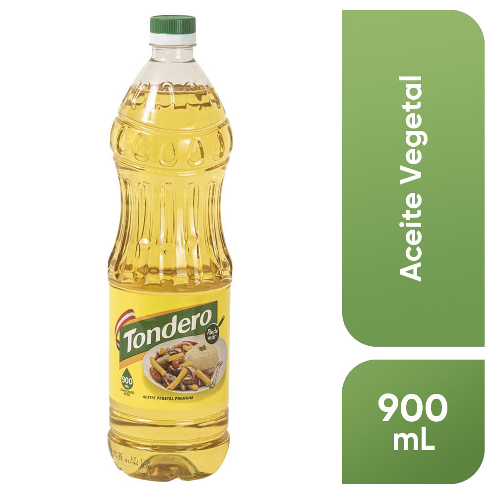 Aceite Premium TONDERO Botella 900ml