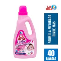 Detergente Líquido LA OCA Bebé Hipoalergénico para Ropa Delicada Galonera 2L