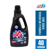 Detergente Líquido LA OCA Black para Ropa Negra y Oscura Galonera 2L
