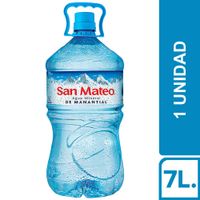 Agua Mineral SAN MATEO Sin Gas Bidón 7L