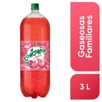 Gaseosa CONCORDIA Fresa Botella 3L