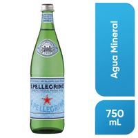 Agua Mineral SAN PELLEGRINO Con Gas Botella 750ml