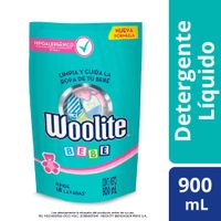 Detergente Líquido WOOLITE Ropa Bebé Doypack 900ml