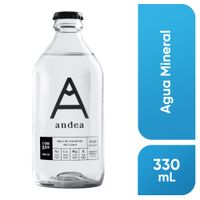 Agua Mineral ANDEA con Gas Botella 330ml
