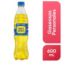 Gaseosa INCA KOLA Sabor Original Botella 600ml