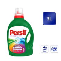 Detergente Líquido PERSIL Colores Vivos Acción Botella 3L