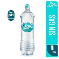 Agua de Mesa LOA sin Gas Botella 1L