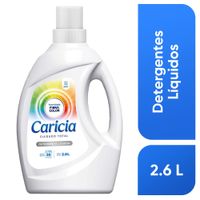 Detergente Líquido CARICIA Cuidado Total Botella 2.6L