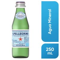 Agua Mineral SAN PELLEGRINO con Gas Botella 250ml
