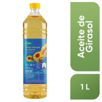 Aceite de Girasol Refinado EL CORTE INGLÉS Botella 1L