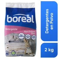 Detergente en Polvo BOREAL Ropa Delicada Bolsa 2kg