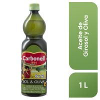 Aceite de Oliva y Girasol CARBONELL Botella 1L