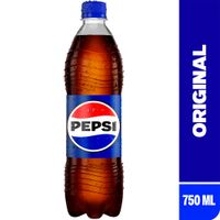 Gaseosa PEPSI Cola Botella 750ml