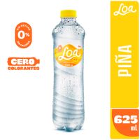 Agua Ligera Saborizada LOA de Piña Botella 625ml