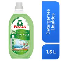 Detergente Líquido FROSCH Aloe Vera Botella 1.5L