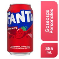 Gaseosa Strawberry FANTA Lata 355ml