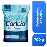 Detergente en Polvo CARICIA Ropa Delicada Bolsa 700g