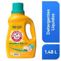 Detergente Líquido ARM & HAMMER Sensitive Botella 1.48L