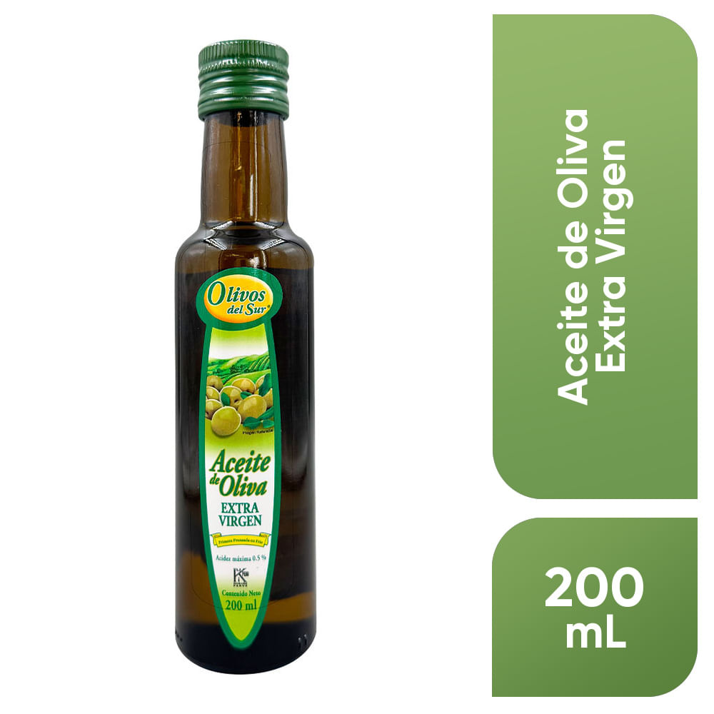 Aceite de Oliva OLIVOS DEL SUR Extra Virgen Botella 200ml