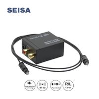 Adaptador Audio SEISA SM-C7852BT Bluetooth a RCA Óptico Coaxial Conversor Digital