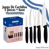 Juego De Cuchillos Plenus 6 piezas Tramontina TA-23498028.