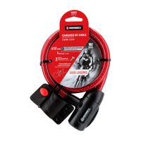 Candado Para Bicicleta Hermex CB-12 12mm x 1 M