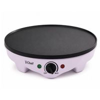Máquina Crepera I Chef 30cm Rosado