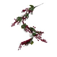 Guirnalda Navideña de Moras Artificiales de 100cm FN110  FLORIPASTORE