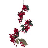 Guirnalda Navideña de Moras Artificiales de 100cm FN116  FLORIPASTORE