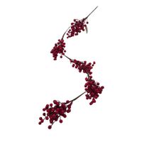 Guirnalda Navideña de Moras Artificiales de 100cm FN112  FLORIPASTORE