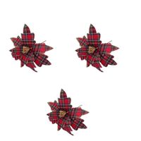 Pack De 3 Flores Cardinales Navideñas Bn211 Floripastore