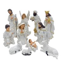 Nacimiento Navideño Blanco Alto 30Cm AC257 FLORIPASTORE
