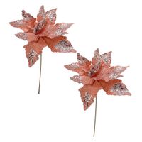 Pack De 2 Flores Cardinales Navideñas Bn131 Floripastore