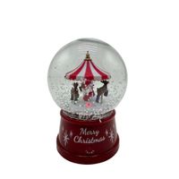 Globo De Nieve Navideño Con Musica AC400 Floripastore
