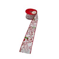 Cinta Navideña Decorativa En Rollo De 91M Cf618 Floripa
