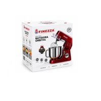 Batidora Profesional Orbital Finezza FZ-6826B 8L 2100W 9 Velocidades Roja