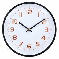 Reloj de Pared Analógico Moderno 30 cm Elegante Decorativo para Sala y Hogar