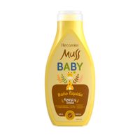Baño Líquido para Bebé MUSS BABY Avena y Seda Frasco 400ml