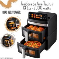 FREIDORA DE AIRE TAURUS DUO AIR TOWER 13L  PE9720200A