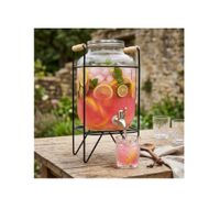 Dispensador De Bebidas Con Rack  Metálico 8 LT