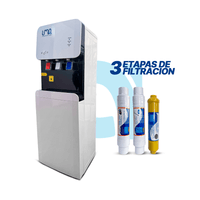 Dispensador de agua prowhite con 3 filtros - Mineralizada