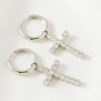 Aretes en Forma de Cruz AFRODITA
