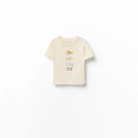 Polo Bebe Niño Sfera Peces Bordado Blanco