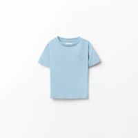 Polo Bebe Niño Sfera Lisa Basica Azul Claro