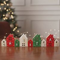 Casas De Madera Christmas 39 cm