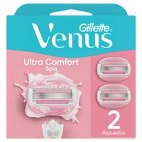 Repuesto para Máquina de Afeitar Gillette VENUS Spa 3 Hojas Blíster 2un