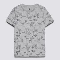 Polo Manga Corta Teen Niño Full Print Aereal