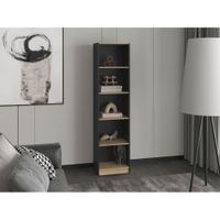 Estante 5 Niveles Home-E2 Wengue Y Fresno